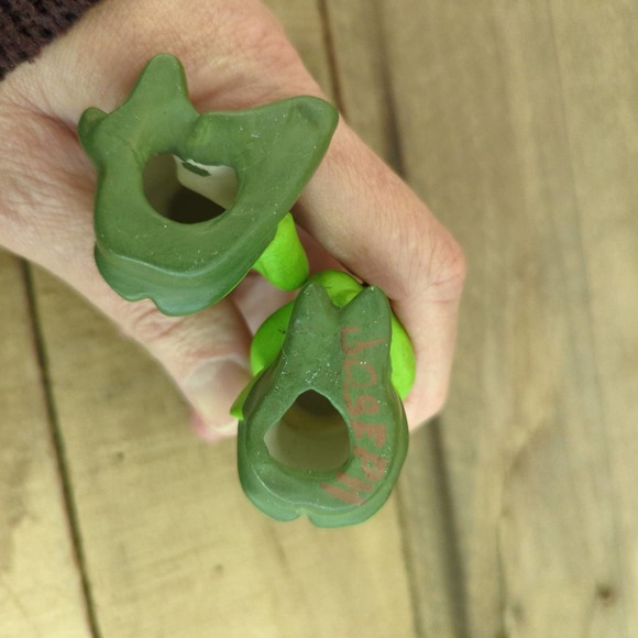 Vintage 1970 Green Elves Pixies Sprites Hobbyist Figures - Picture 8 of 11